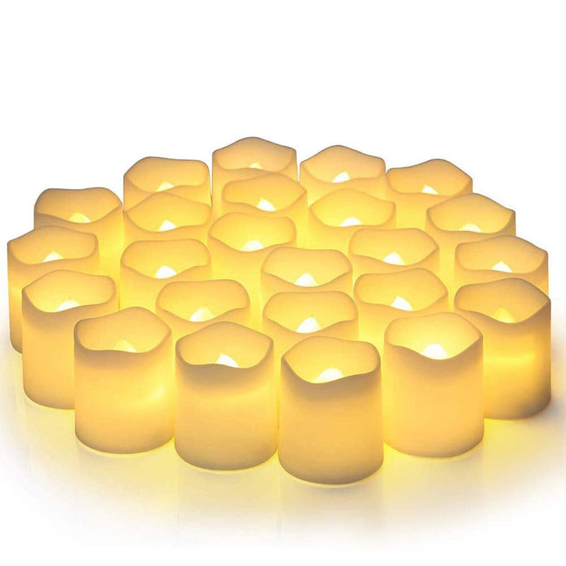 Vela de LED Decorativa 6/12/24 Peças
