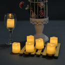 Vela de LED Decorativa 6/12/24 Peças