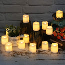 Vela de LED Decorativa 6/12/24 Peças