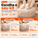 Saco a Vácuo Cubo 3D Kit 5 Unidades | Sany House
