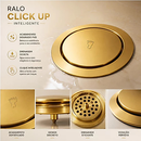 Ralo Click Up Inteligente 10*10cm 15*15cm Quadrado Redondo Anti Odor Banheiro Design Moderno VáRias Cores
