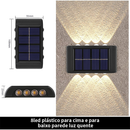 Luminária Arandela Solar LED para Parede IP65 Kit com 2 unidades | Sany House