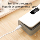 Mini Selador de Sacos Plasticos 2em1 Maquina Seladora de Saco Portatil