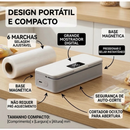 Mini Selador de Sacos Plasticos 2em1 Maquina Seladora de Saco Portatil