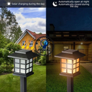 Luminaria Solar Espeto de Jardim Led Decoração Cazinha Recarregavel no Sol