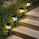 Luminaria Solar Espeto de Jardim Led Decoração Cazinha Recarregavel no Sol