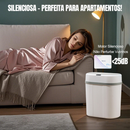 Lixeira Automática 12 Litros Com Sensor Infravermelho Tampa Para Cozinha Banheiro Escritório Quarto CYD