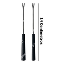 Kit Conjunto Fondue Halle 5 Peças Panela Ceramica Antiaderente Doce Salgado