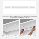 Ultra fino diodo emissor de luz 120/80/60/50/40cm armário lâmpada pir sensor de movimento sem fio usb recarregável luz
